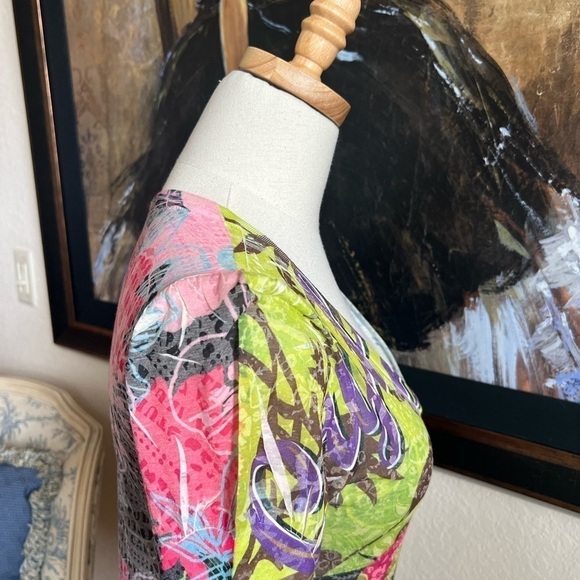 NWT Custo Barcelona Print Top Size S - Picture 3 of 9